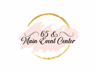 65 & Main Event Center logo design by up2date