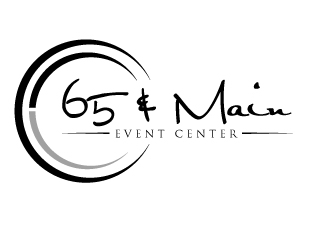 65 & Main Event Center logo design by gilkkj