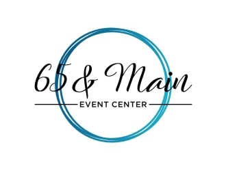 65 & Main Event Center logo design by sabyan