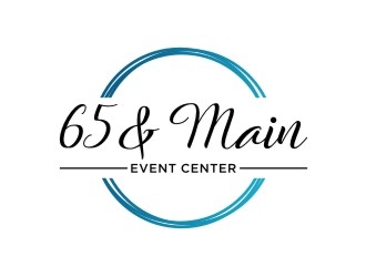 65 & Main Event Center logo design by sabyan