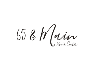 65 & Main Event Center logo design by nurul_rizkon