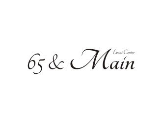 65 & Main Event Center logo design by nurul_rizkon