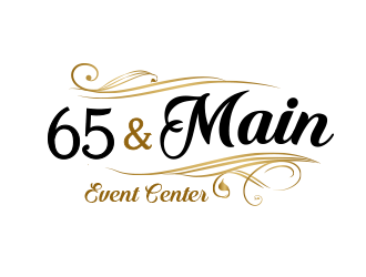 65 & Main Event Center logo design by BeDesign