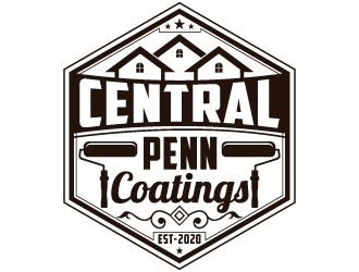 Central Penn Coatings logo design by Suvendu