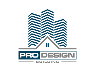 Pro Design Building logo design by p0peye