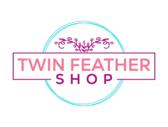 Twin Feather Shop  logo design by aryamaity