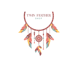 Twin Feather Shop  logo design by czars
