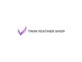 Twin Feather Shop  logo design by superiors
