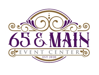65 & Main Event Center logo design by dasigns