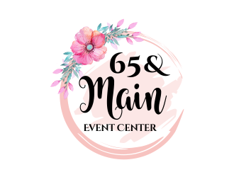 65 & Main Event Center logo design by Girly