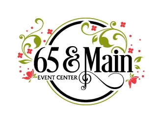 65 & Main Event Center logo design by Kirito