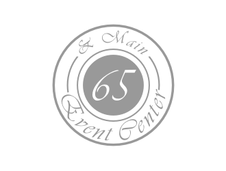 65 & Main Event Center logo design by clayjensen