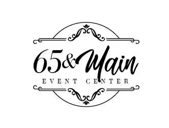65 & Main Event Center logo design by SOLARFLARE