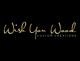 Wish You Wood Custom Creations logo design by p0peye