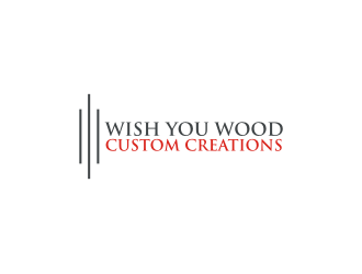 Wish You Wood Custom Creations logo design by Diancox