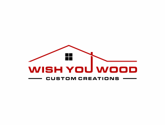 Wish You Wood Custom Creations logo design by menanagan