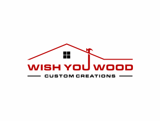Wish You Wood Custom Creations logo design by menanagan