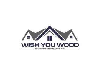Wish You Wood Custom Creations logo design by oke2angconcept