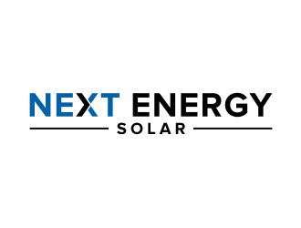 Next Energy Solar logo design by puthreeone