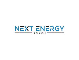 Next Energy Solar logo design by blessings