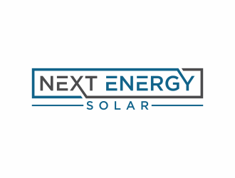 Next Energy Solar logo design by eagerly