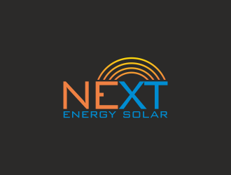 Next Energy Solar logo design by wizzardofoz84