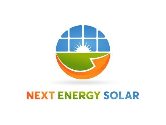 Next Energy Solar logo design by BMTC