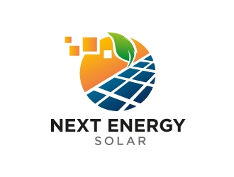 Next Energy Solar logo design by Aslam