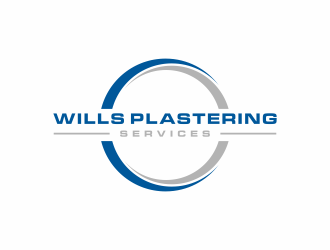 Wills Plastering Services logo design by christabel