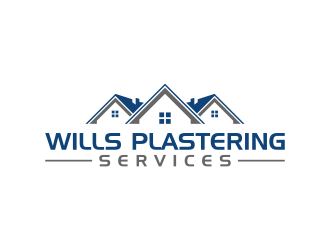 Wills Plastering Services logo design by RIANW