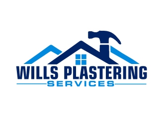 Wills Plastering Services logo design by AamirKhan