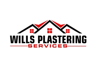 Wills Plastering Services logo design by AamirKhan