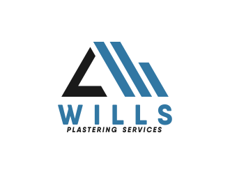 Wills Plastering Services logo design by Akli