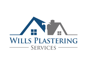 Wills Plastering Services logo design by Girly