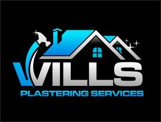 Wills Plastering Services logo design by Gopil