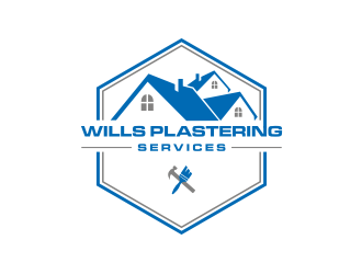 Wills Plastering Services logo design by Barkah