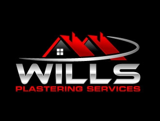 Wills Plastering Services logo design by maze