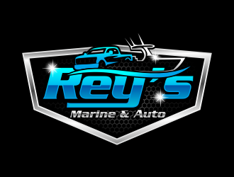 Rey’s Marine & Auto  logo design by hidro