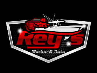 Rey’s Marine & Auto  logo design by hidro