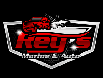 Rey’s Marine & Auto  logo design by hidro