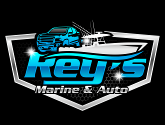 Rey’s Marine & Auto  logo design by hidro