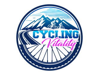 Cycling Vitality logo design by bosbejo