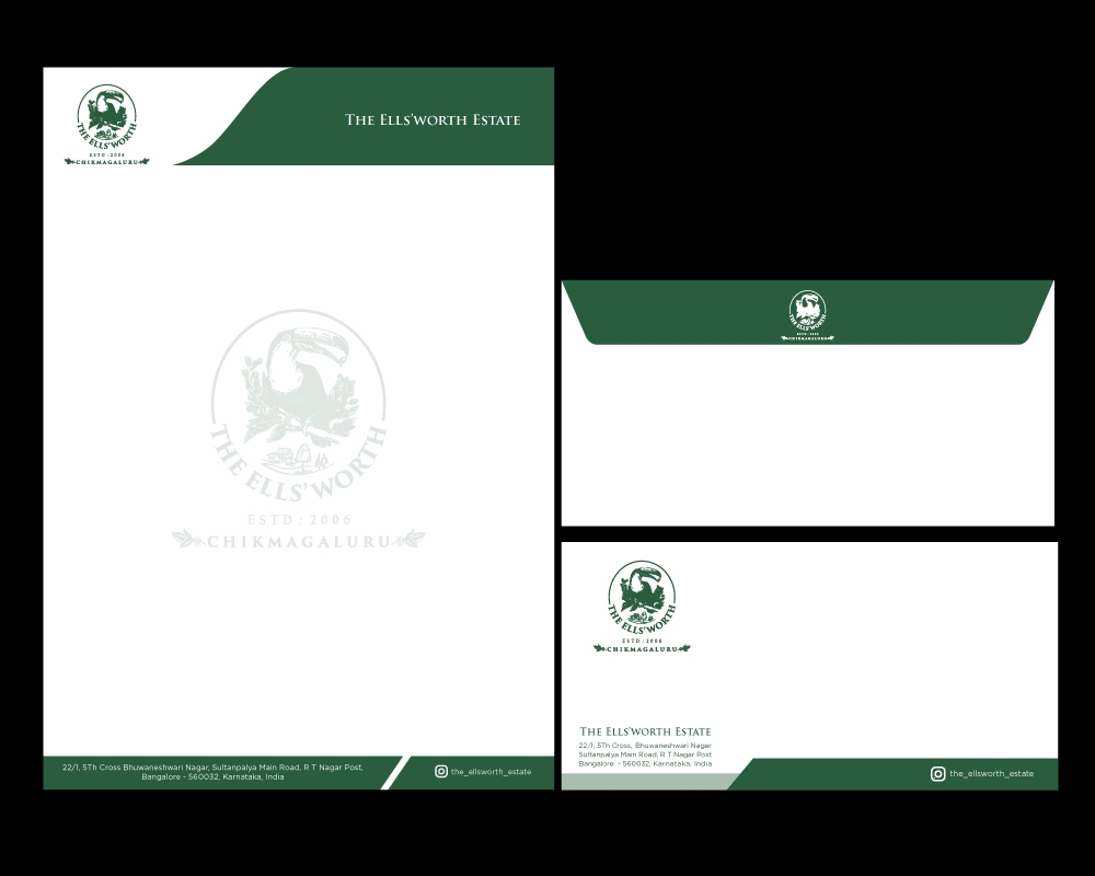 The Ellsworth logo design by Aslam