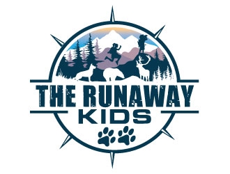 The Runaway Kids logo design by invento