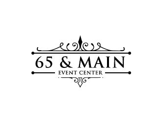 65 & Main Event Center logo design by ProfessionalRoy