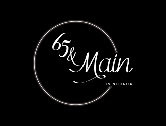 65 & Main Event Center logo design by afra_art