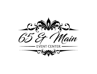 65 & Main Event Center logo design by Kirito