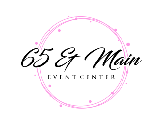 65 & Main Event Center logo design by mutafailan
