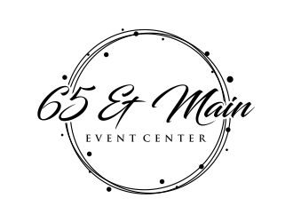 65 & Main Event Center logo design by mutafailan