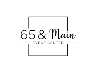 65 & Main Event Center logo design by KQ5